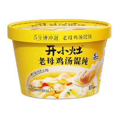 统一开小灶速食冲泡方便馄饨