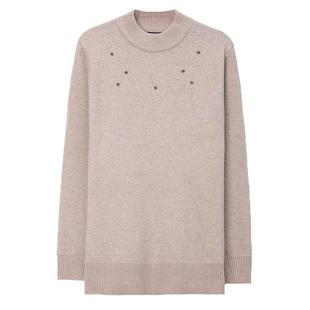 中老年女冬装加厚毛衣洋气妈妈加绒毛衣老年人春秋内搭一体绒上衣