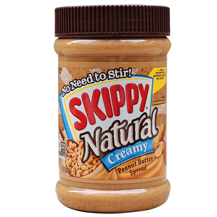 四季宝天然柔滑花生酱饼干面包抹酱SKIPPY PEANUT BUTTER SPREAD