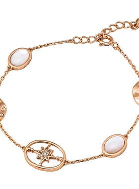 星芒母贝青金石小众手链