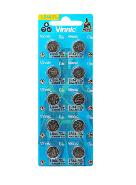 Vinnic松柏L1154F眼霜纽扣电池LR44水质检测万代玩具ag13碱性1.5V