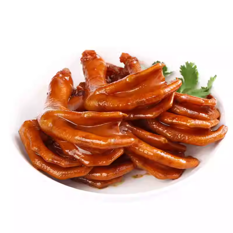 红毛特产小吃卤味425g独立装鸭掌