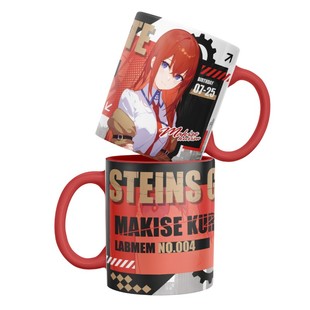 命运石之门动漫游戏同人冈部伦太郎牧濑红莉栖椎名真由理马克杯