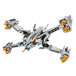 星际战舰X光影舰战斗机积木拼装模型儿童玩具男孩8-12岁9生日礼物