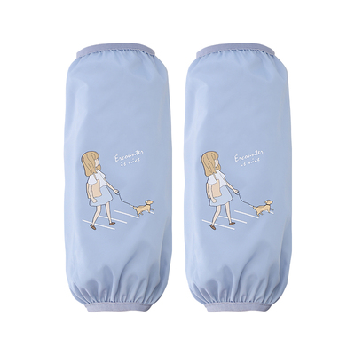 防水防油长款秋冬袖套女套袖成人学生可爱护袖可爱羽绒服专用袖头