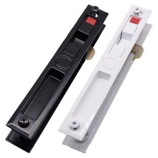 移门钩锁铝合金玻璃隐形锁扣老式推拉门锁阳台厨房卫生间双面钩锁