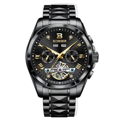 瑞士认证手表男士机械表男款防水