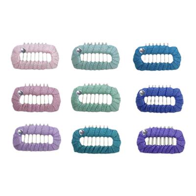 手工迷你宠物BB夹彩色爱心发夹糖果色泰迪约克夏狗饰品小狗发夹