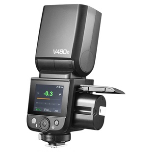 godox神牛V480 机顶闪光灯适用于索尼富士XT4佳能相机A7M4微单热靴灯TTL自动测光高速同步小型便携
