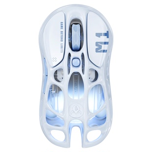 重力星球布噜蓝色中小手无线鼠标轻量化高颜值女生游戏电竞办公