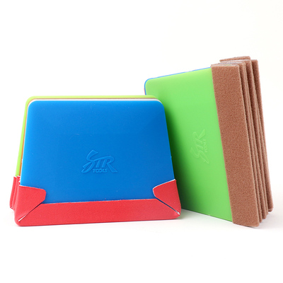 超薄软硬纤维鹿皮骆绒布梯形刮板