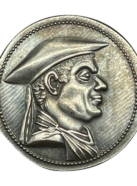 古希腊饰品硬币项链国王人像吊坠