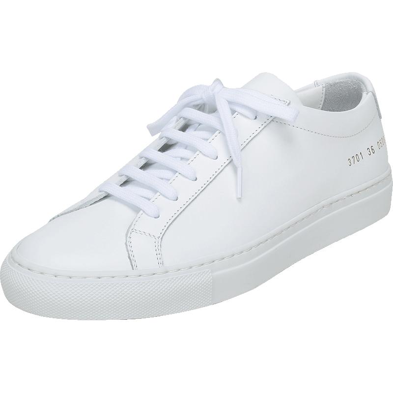 COMMON PROJECTS 女士皮革系带板鞋运动鞋小白鞋银泰百货 300095