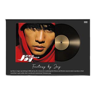 复古客厅黑胶唱片装饰画ins风周杰伦专辑封面挂画高级感桌面摆件