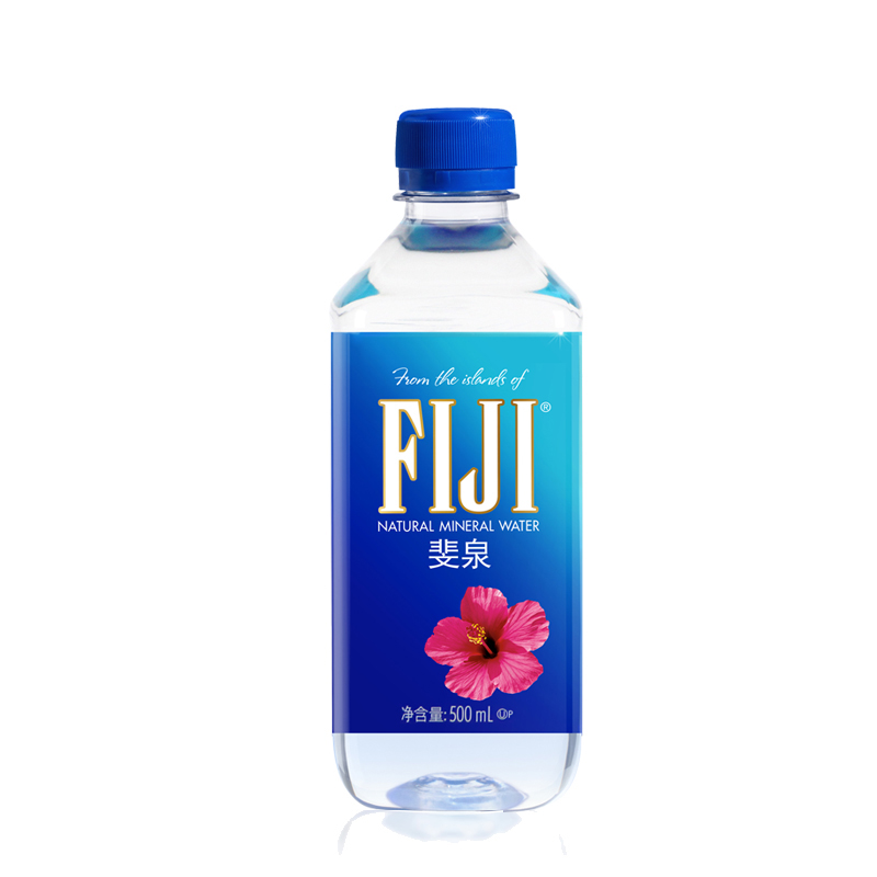 进口Fiji斐济矿泉水斐泉纯净水深层自流水500ml*24瓶天然饮用水