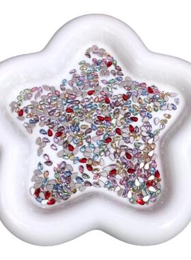 义乌仿华子水滴3*5mm美甲钻