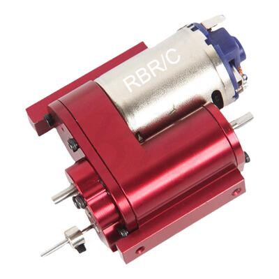 遥控车金属370变速波箱升级配件