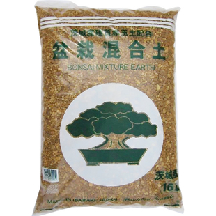 牛货硬质三本线配方土盆景介质日本产茨城产松柏漆树龟甲龙植料介