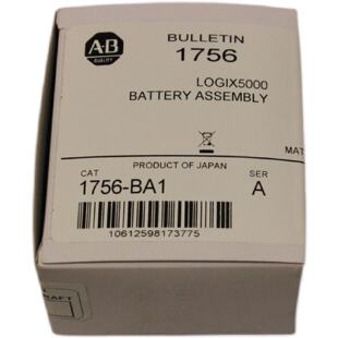 议价议价1756-BA1 原装 美国AB罗克韦尔PLC模块质保一年ControlLo