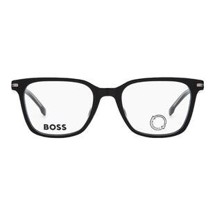 HUGO BOSS雨果博斯时尚百搭黑框眼镜架男1541方形板材近视镜框女