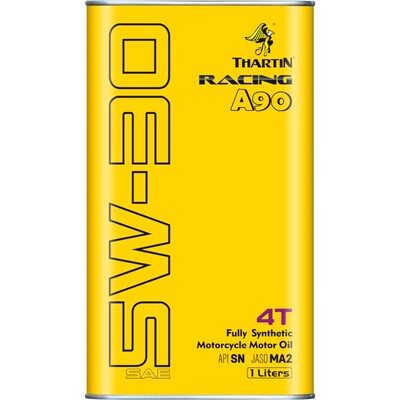 萨丁A90先进全合成SN/MA2四冲程5W-30摩托车机油4T大排量街车越野