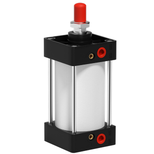 莱泽SC标准气缸小型气动大推力大全40不带磁63/80*25汽缸100X150