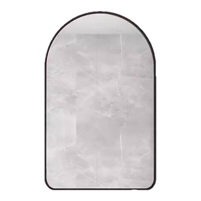 壁挂浴室镜法式半圆拱门形卫生间厕所洗面台梳妆镜挂墙式玻璃镜子