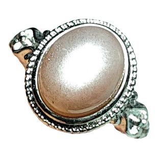 黑金骨干太阳石戒指纯天然三轮彩骨干星辉骨干戒指水晶戒指S925女