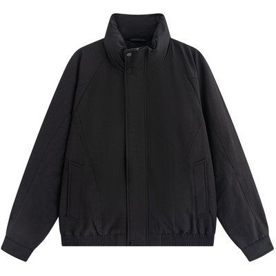 商场同款流石男装廓版立领羽绒服