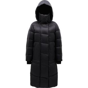 LINCCHIC金羽杰长款羽绒服女反季设计感连帽面包服翻领羽绒服8243