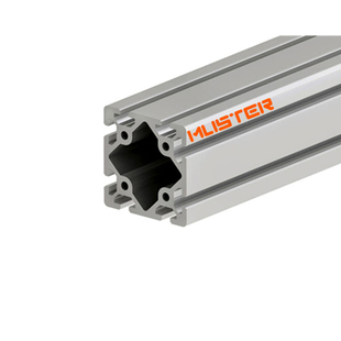 工业铝型材黑色8080W重型铝型材导轨承重铝横梁Aluminium profile