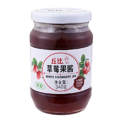 丘比果酱香甜草莓口味酸奶烘焙