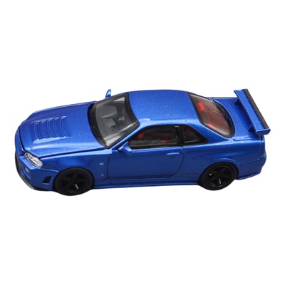 164日产R34GT-RZ-TUN合金车模