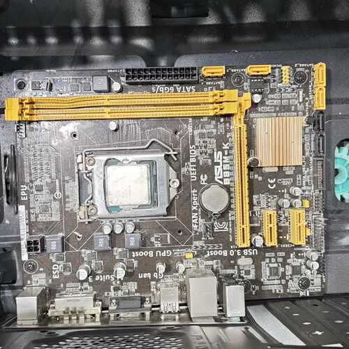 议价华硕B85M-K主板Intel i5-4670处理器维修