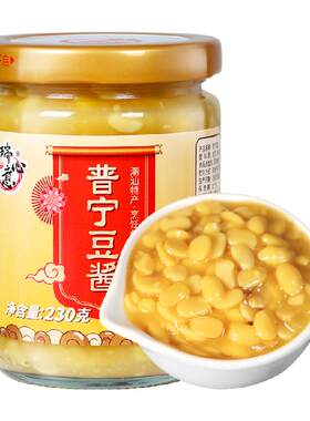 瑞心意普宁豆酱传统工艺230g