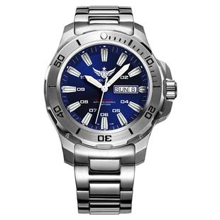 瑞士绿水鬼全自动机械芯手表男机械表夜光防水正品牌野狼男表V5.1