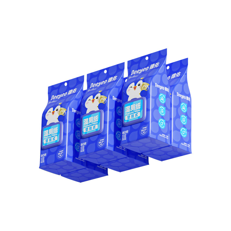 【悬挂湿厕纸狂补】德佑壁挂式湿厕纸家庭实惠装女男用厕所湿纸巾