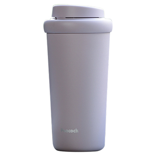 peacock孔雀弹盖保温杯女紫色杯子高颜值便携咖啡杯外带生日礼物