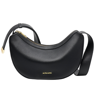 奥康腋下包2025新款包包时尚百搭单肩包潮流新月包高级感通勤女包