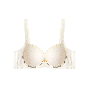 纯欲大码胖MM大胸聚拢女士无痕内衣女款2026新款初秋薄款无痕文胸