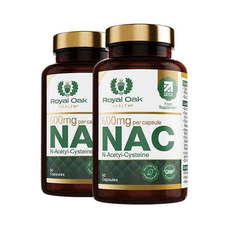 【自营】royal oak皇家橡树N乙酰半胱氨酸600mg片NAC甲腺桥本2瓶