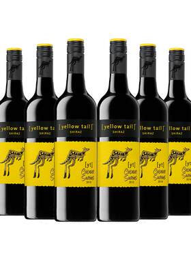 黄尾袋鼠缤纷750ml6支装红酒