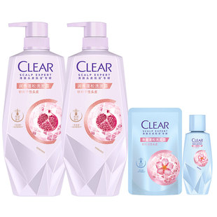 【老爸推荐】易烊千玺同款清扬头皮护理润养洗发水蓬松去屑官方