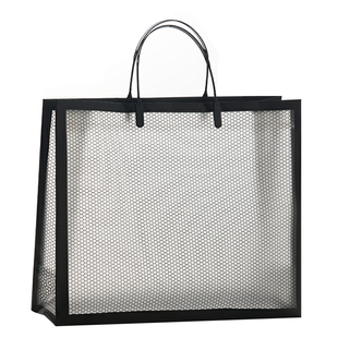 网红服装店衣服袋子定制pvc高档美妆购物手提袋免税店塑料礼品袋