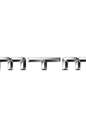 mtm个性化定制英文字母汽车尾标