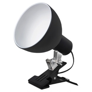 爬宠陶瓷加热灯架吊夹吊灯乌龟晒背保温太阳灯UVA灯uvb灯罩爬虫箱