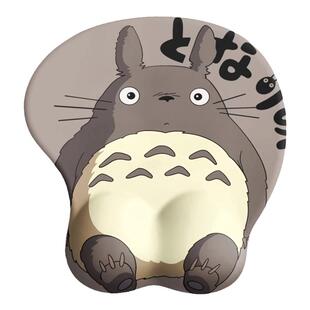 原创可爱超萌龙猫鼠标垫护腕护手腕键盘手托办公硅藻泥子男女生