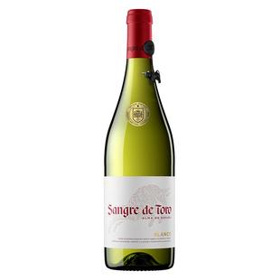桃乐丝公牛血红酒 西班牙进口白葡萄酒原瓶原装进口干白整箱750ml