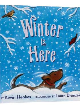 冬天来了 Winter Is Here 英文原版绘本 儿童英语故事图画书凯迪克奖作者Kevin Henkes 启蒙早教英语原版书籍进口图书 学生