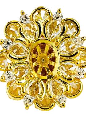 S925银轻奢时尚吊坠托手表带托